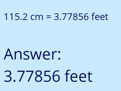 115.2 cm in feet image
