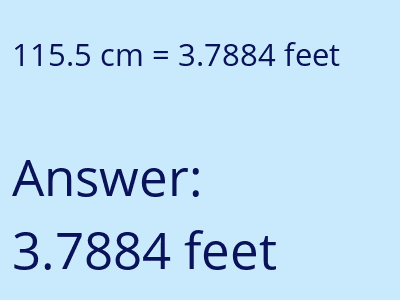 115.5 cm in feet image