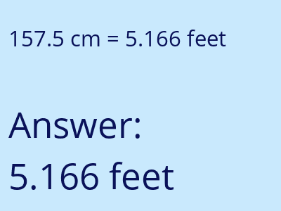157.5 cm in feet image