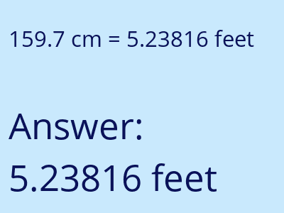 159.7 cm in feet image