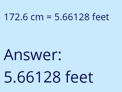 172.6 cm in feet image