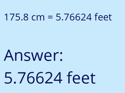 175.8 cm in feet image