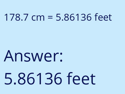 178.7 cm in feet image