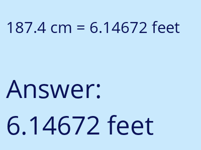 187.4 cm in feet image