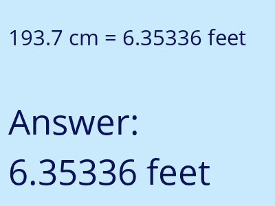 193.7 cm in feet image