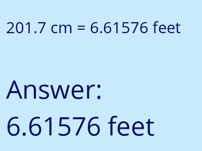 201.7 cm in feet image