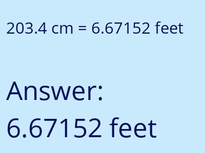 203.4 cm in feet image