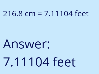 216.8 cm in feet image