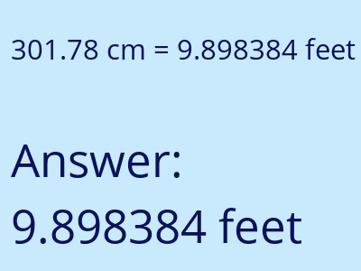 301.78 cm in feet image