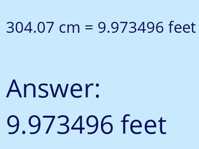 304.07 cm in feet image