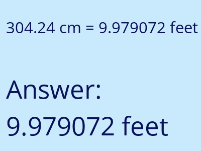 304.24 cm in feet image