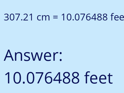 307.21 cm in feet image