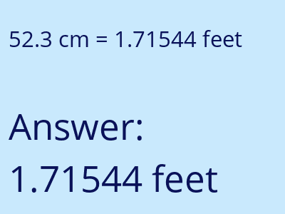 52.3 cm in feet image