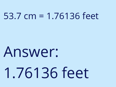 53.7 cm in feet image