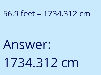 56.9 feet in cm image