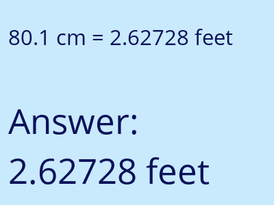 80.1 cm in feet image