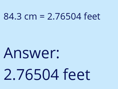 84.3 cm in feet image