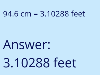 94.6 cm in feet image